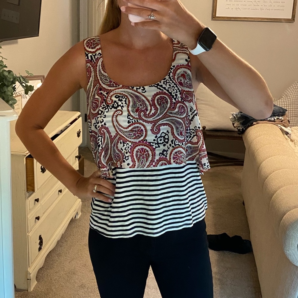 Anthropologie tank top